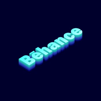 Create 3d Isometric Type Effect vector
