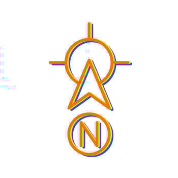 North Vector Icon