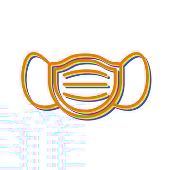 Face Mask Vector Icon