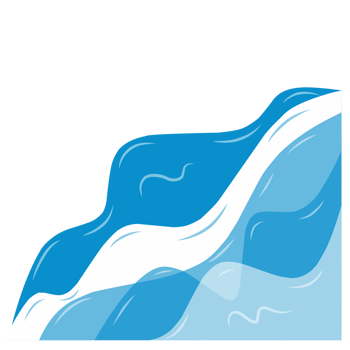 Blue ocean water png