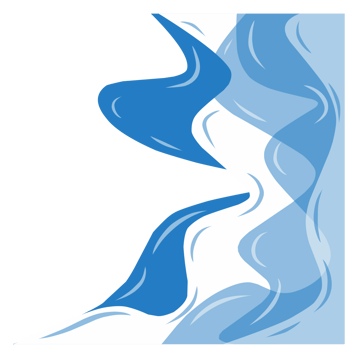 Blue ocean water png