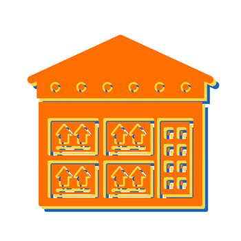 Storage Unit Vector Icon