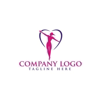 Collection of Yoga, Zen, and Meditation logos, linear icons vector