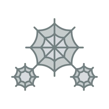 Spider web vector eps icon,halloween,isolated on white background.