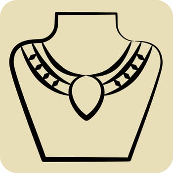 Icon Ornament. related to Saudi Arabia symbol. hand drawn style. simple design editable. simple illustration vector