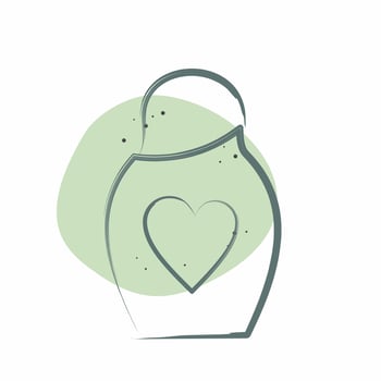 Icon Shampoo. related to Bathroom symbol. Color Spot Style. simple design editable. simple illustration vector