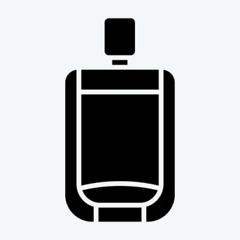 Icon Urinal. related to Bathroom symbol. glyph style. simple design editable. simple illustration vector