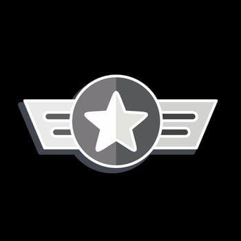 Icon Award 6. related to Award symbol. glossy style. simple design editable. simple illustration vector
