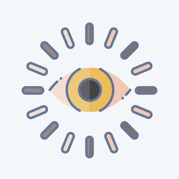 Icon Monitoring. related to Business Analysis symbol. doodle style simple design editable. simple illustration vector