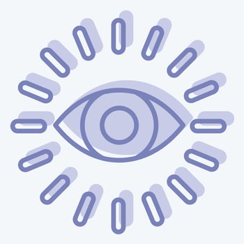 Icon Monitoring. related to Business Analysis symbol. two tone style simple design editable. simple illustration vector