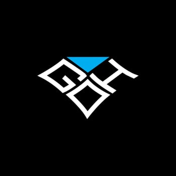 GDH letter logo vector design, GDH simple and modern logo. GDH luxurious alphabet design