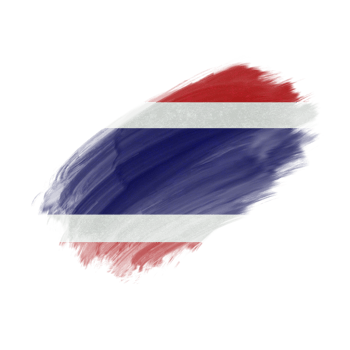 Thailand Brush Flag png