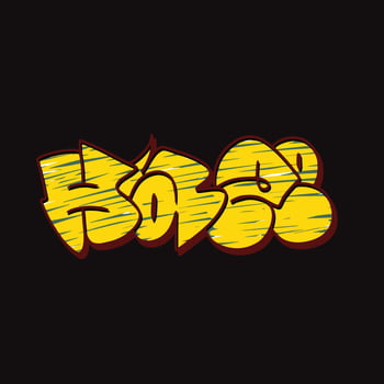 graffiti vector tagging letter word text street art mural hand draw