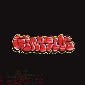 graffiti vector tagging letter word text street art mural hand draw