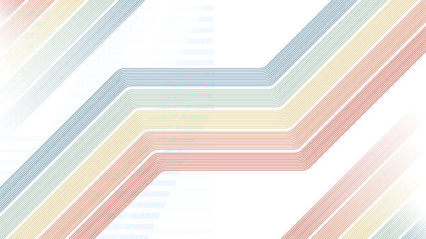 abstract retro background with stripes and lines in pastel colors, vector illustration