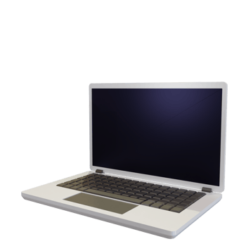 3D Laptop Illustration png