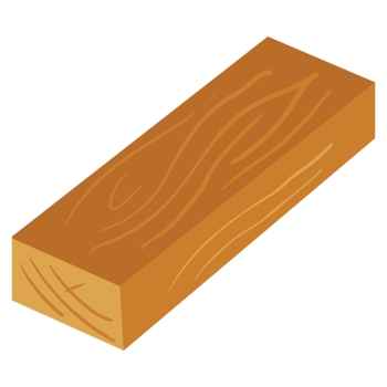 Wood Beam Nature 2D Color Illustrations png