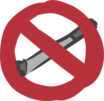 No smoking caution png