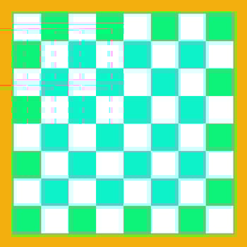 Chess checkerboard template colorful vector image