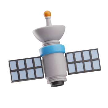 space technology Satellite illustration 3d png