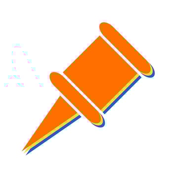Pin Vector Icon