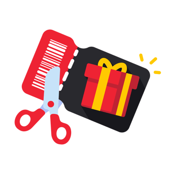 Black Friday discount coupon. Special discount offer banner. png