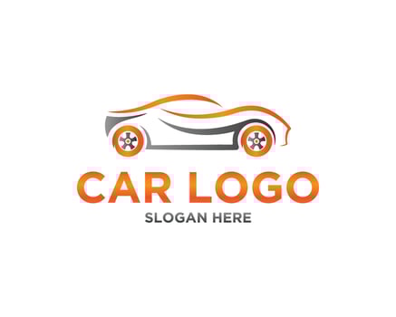 Car Logo Design Template Vector Illustration.