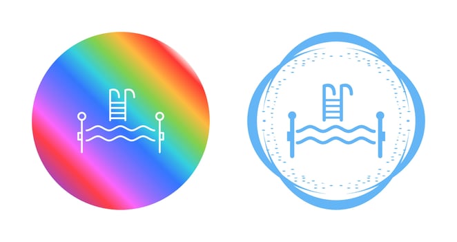 Swimming Pool Vector Icon
