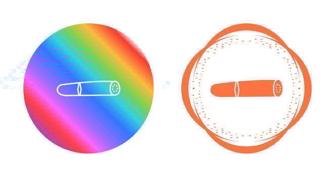 Cigar Vector Icon