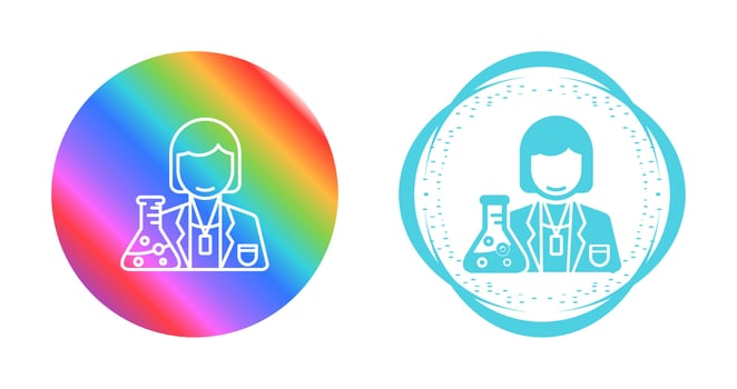 Scientist Vector Icon