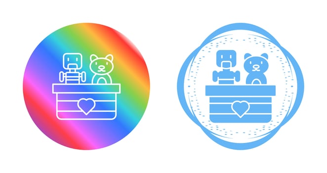 Toy Donate Vector Icon
