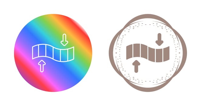 Elasticity Vector Icon