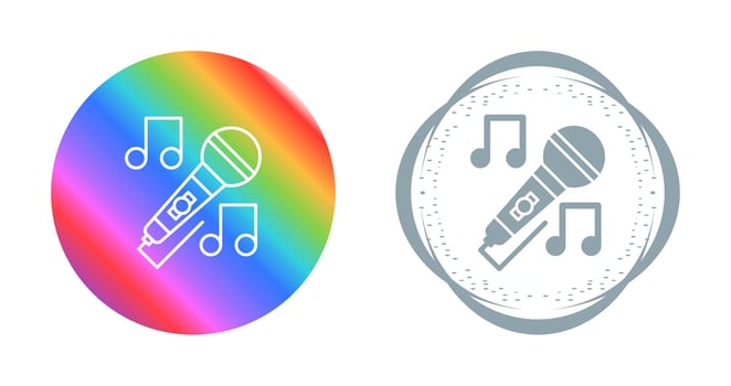 Karaoke Vector Icon