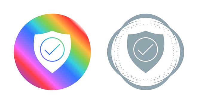 Verified Protection Vector Icon