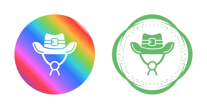 Cowboy Hat Vector Icon