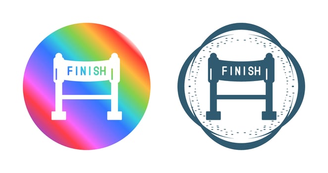 Finish Vector Icon