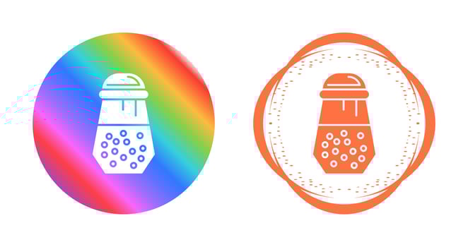 Salt Shaker Vector Icon