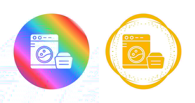 Washing Machine Vector Icon
