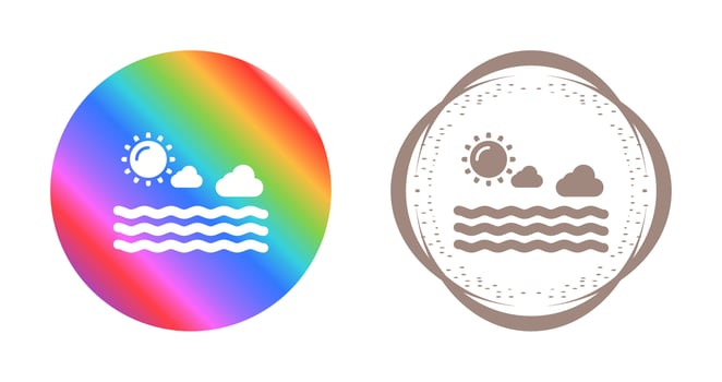 Sea Vector Icon