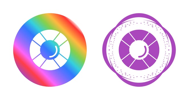Lifesaver Vector Icon