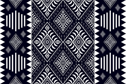 Ethnic geometric pattern, seamless design for background or wallpaper. vector