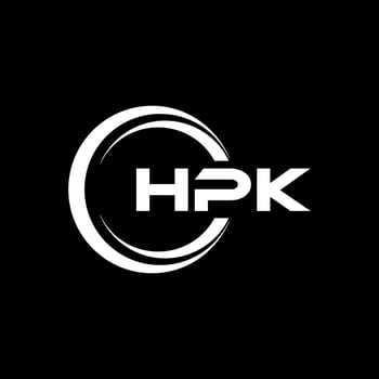 HPK Letter Logo Design, Inspiration for a Unique Identity. Modern Elegance and Creative Design. Watermark Your Success with the Striking this Logo. vector