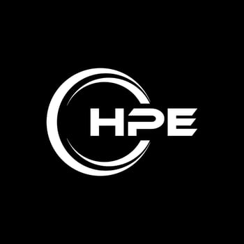 HPE Letter Logo Design, Inspiration for a Unique Identity. Modern Elegance and Creative Design. Watermark Your Success with the Striking this Logo. vector