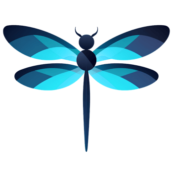 cartoon  dragonfly ai generative png