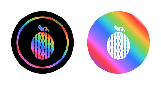 Watermelon Vector Icon