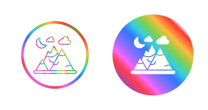 Mountain Vector Icon