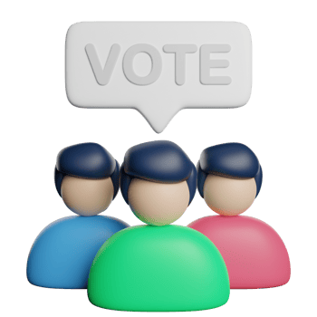 Voters People Poll png