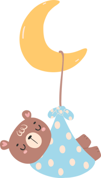 Baby shower bear boy newborn baby png
