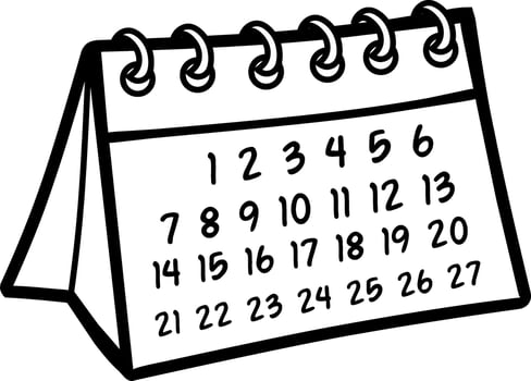 illustration of Calendar vector