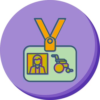 Id Card Vector Icon